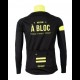 Cycling Jacket Winter PRO BLACK/FLUO YELLOW - A BLOC